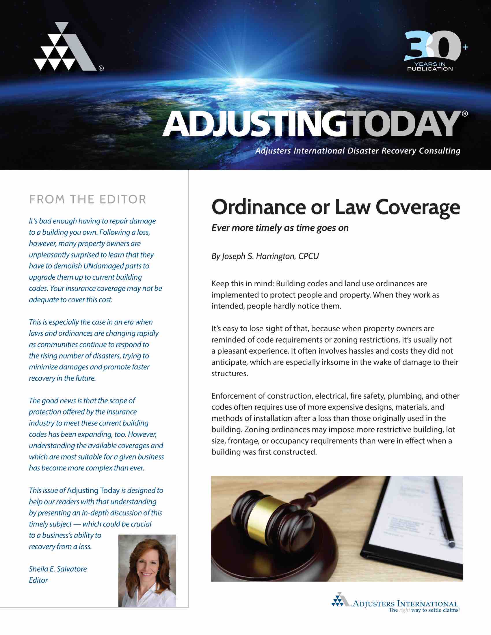 Ordinance Or Law Coverage | Adjusters International/MBC